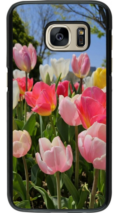 Samsung Galaxy S7 Case Hülle - Tulips Spring 2026
