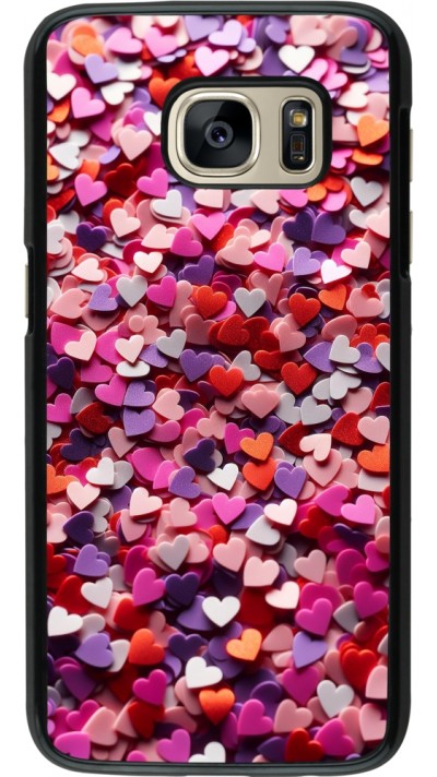 Coque Samsung Galaxy S7 - Valentine 2025 Confetti