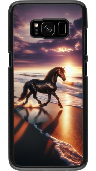Coque Samsung Galaxy S8 - Cheval majestueux plage