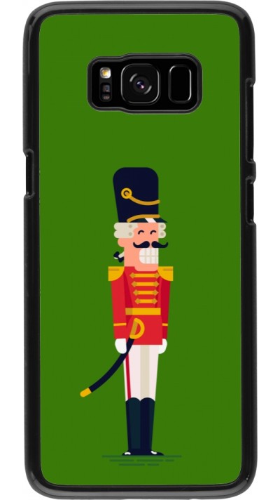 Samsung Galaxy S8 Case Hülle - Christmas 25 Nutcracker Green