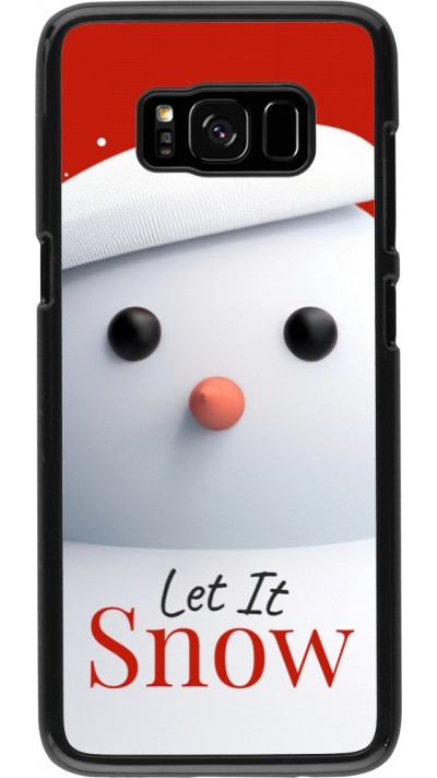Samsung Galaxy S8 Case Hülle - Christmas 25 Xmas Snowman