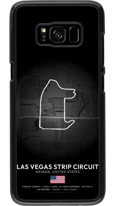 Coque Samsung Galaxy S8 - F1 Track 2025 Las Vegas