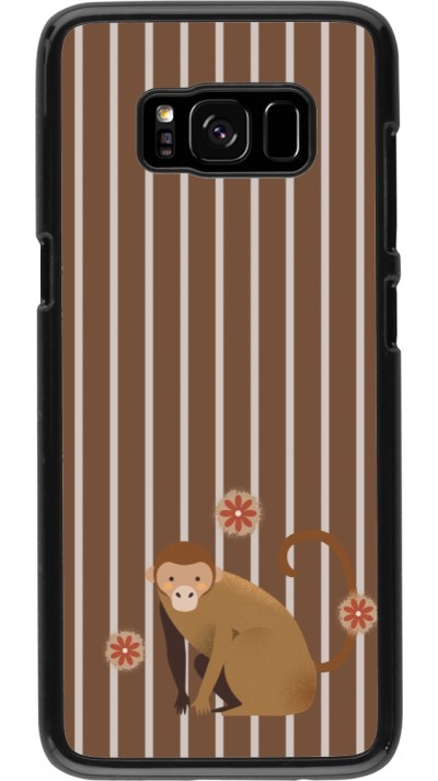 Coque Samsung Galaxy S8 - Monkey with stripes