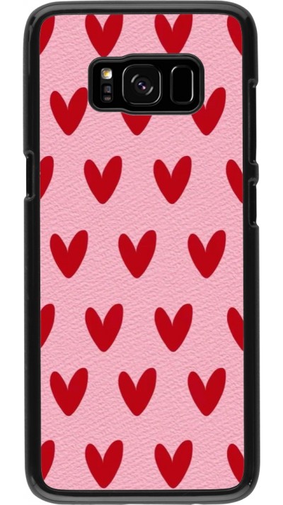 Samsung Galaxy S8 Case Hülle - Saint Valentines Day 26 Pattern heart
