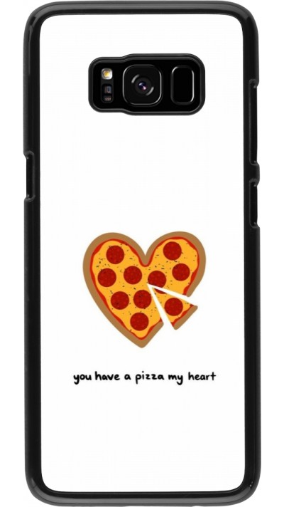 Samsung Galaxy S8 Case Hülle - Saint Valentines Day 26 You have my pizza heart
