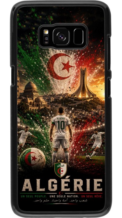 Coque Samsung Galaxy S8 - Football Algérie splash 2026