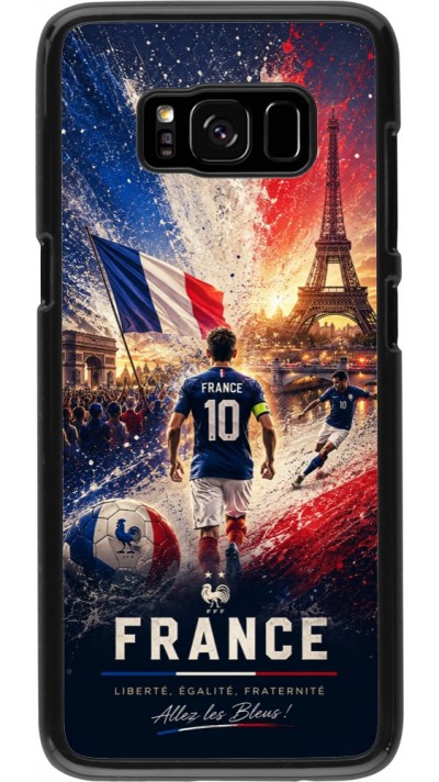 Coque Samsung Galaxy S8 - Football France splash 2026