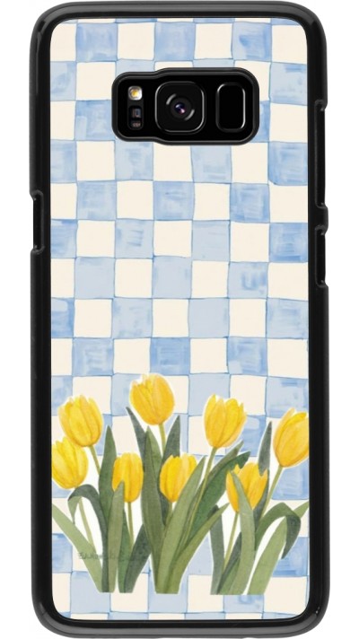 Coque Samsung Galaxy S8 - Blue vichy tulips Spring 2026