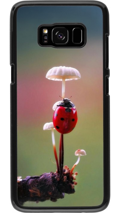 Coque Samsung Galaxy S8 - Ladybird on a mushroom Spring 2026