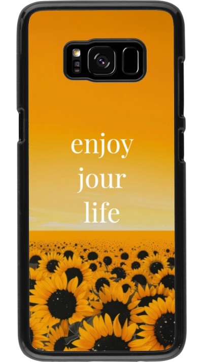 Samsung Galaxy S8 Case Hülle - Summer 2025 Enjoy your life