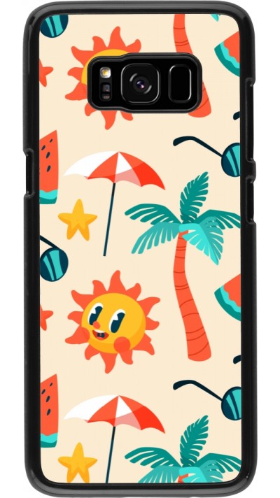 Samsung Galaxy S8 Case Hülle - Summer 2025 Pattern soleil