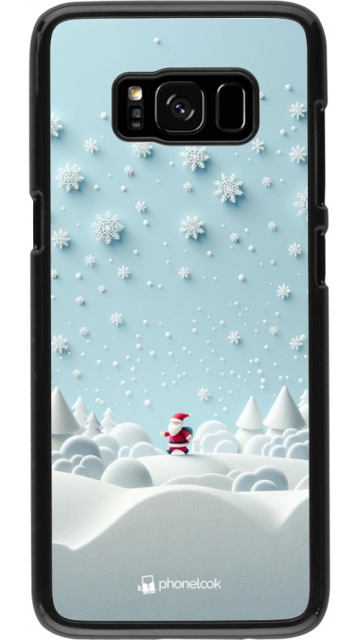 Samsung Galaxy S8 Case Hülle - Weihnachten 2023 Kleiner Vater Schneeflocke Samsung Galaxy S8 Case Hülle - Weihnachten 2023 Kleiner Vater Schneeflocke