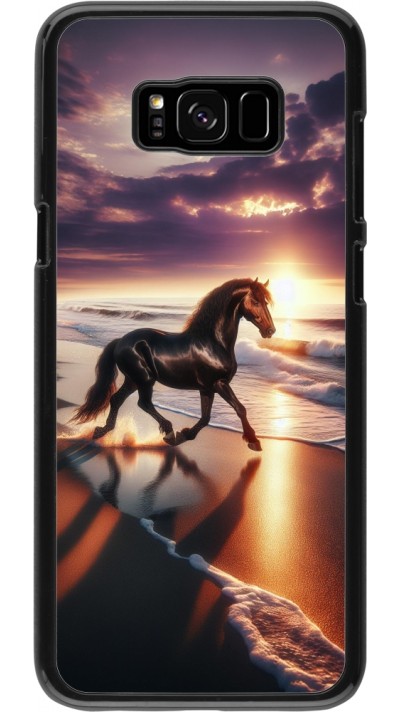 Coque Samsung Galaxy S8+ - Cheval majestueux plage