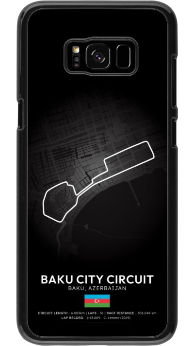 Coque Samsung Galaxy S8+ - F1 Track 2025 Azerbaijan