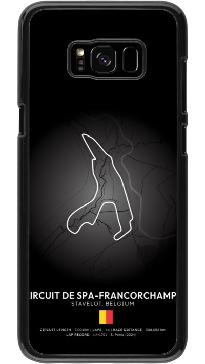 Coque Samsung Galaxy S8+ - F1 Track 2025 Belgium