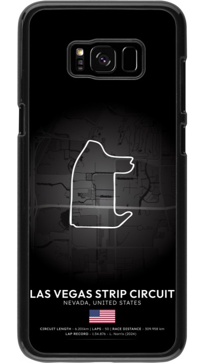 Coque Samsung Galaxy S8+ - F1 Track 2025 Las Vegas