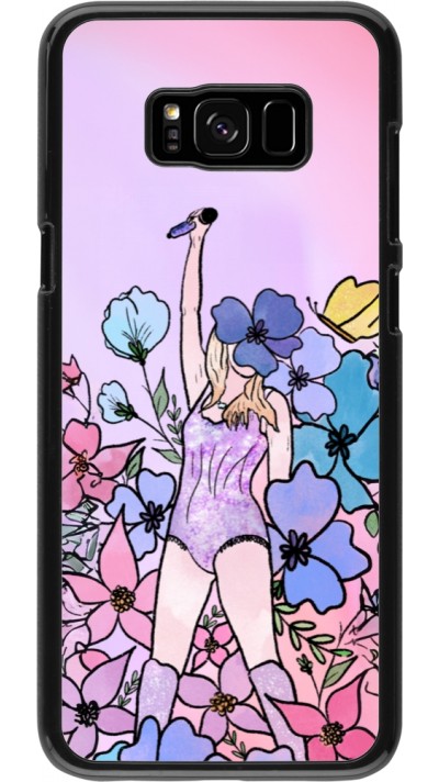 Coque Samsung Galaxy S8+ - Taylor Swift Sketch - Pink