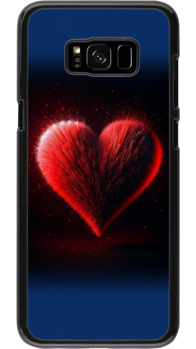 Coque Samsung Galaxy S8+ - Valentine 2025 coeur rouge