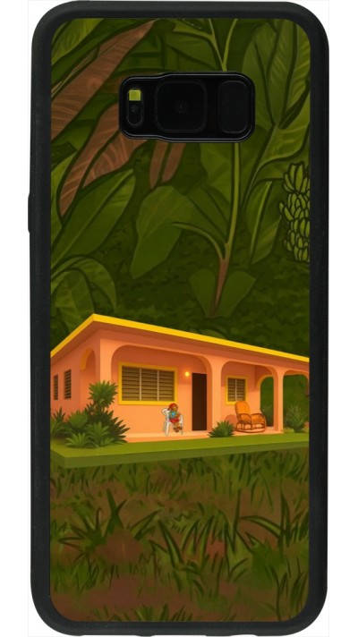 Coque Samsung Galaxy S8+ - Silicone rigide noir Benitos house DTMF