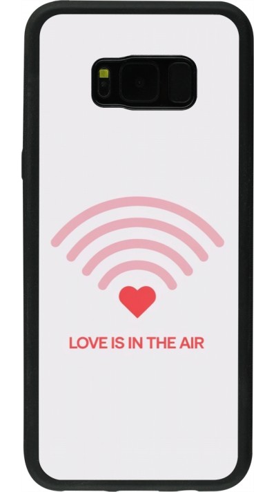 Coque Samsung Galaxy S8+ - Silicone rigide noir Saint Valentines Day 26 Love is in the air