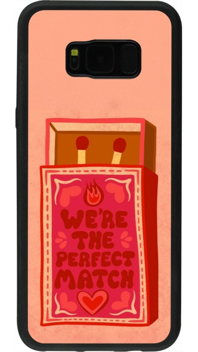 Coque Samsung Galaxy S8+ - Silicone rigide noir Saint Valentines Day 26 Perfect Match