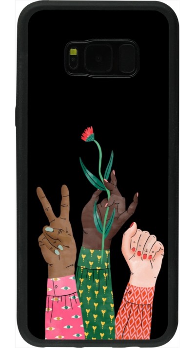 Samsung Galaxy S8+ Case Hülle - Silikon schwarz Womens day 2026 2