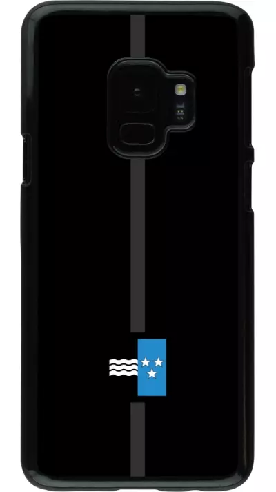 Coque Samsung Galaxy S9 - Canton AG noir
