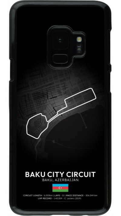 Samsung Galaxy S9 Case Hülle - F1 Track 2025 Azerbaijan