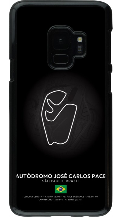 Samsung Galaxy S9 Case Hülle - F1 Track 2025 Brazil