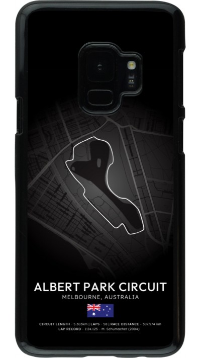 Samsung Galaxy S9 Case Hülle - F1 Track 2025 Melbourne