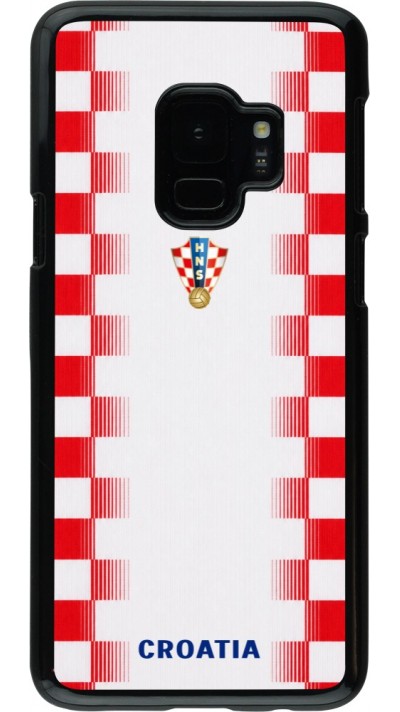 Coque Samsung Galaxy S9 - Maillot de football Croatie 2026 personnalisable
