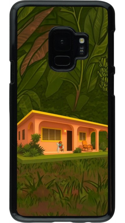 Samsung Galaxy S9 Case Hülle - Benitos house DTMF