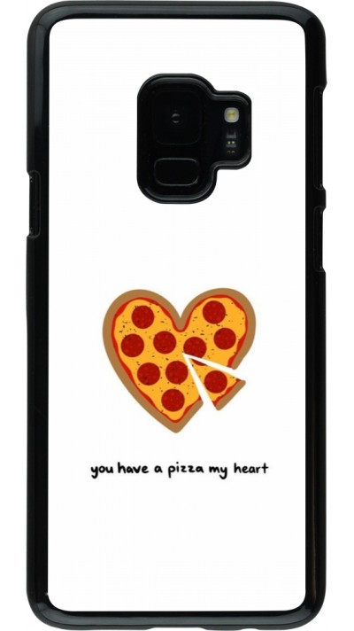Samsung Galaxy S9 Case Hülle - Saint Valentines Day 26 You have my pizza heart