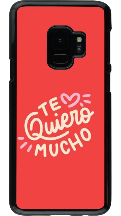 Samsung Galaxy S9 Case Hülle - Saint Valentines Day 26 Te quiero mucho