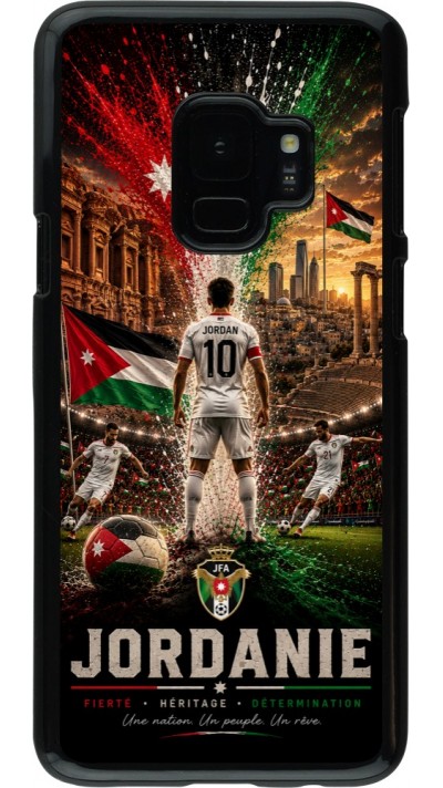 Coque Samsung Galaxy S9 - Football Jordanie splash 2026