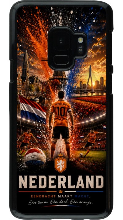 Coque Samsung Galaxy S9 - Football Pays-Bas splash 2026