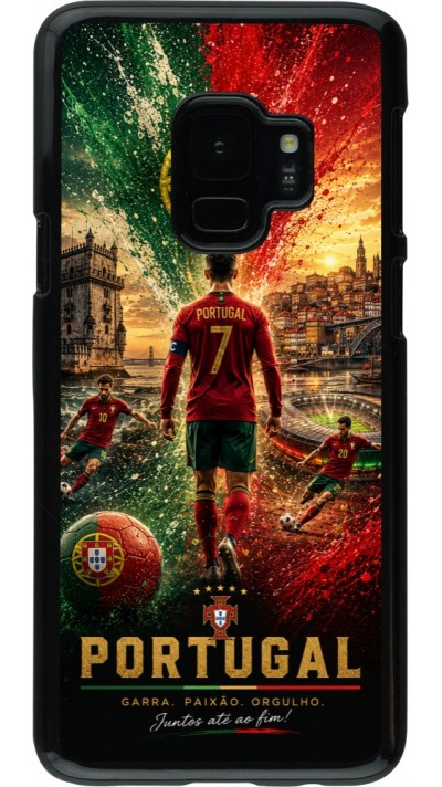 Coque Samsung Galaxy S9 - Football Portugal splash 2026