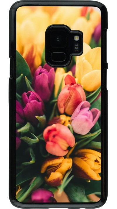 Samsung Galaxy S9 Case Hülle - Bouquet of tulips Spring 2026