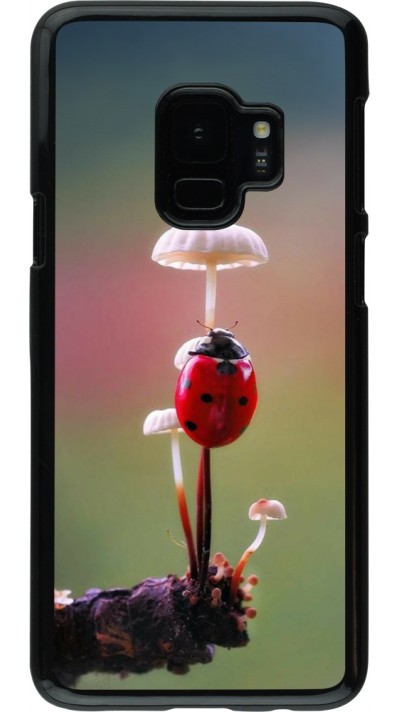 Samsung Galaxy S9 Case Hülle - Ladybird on a mushroom Spring 2026
