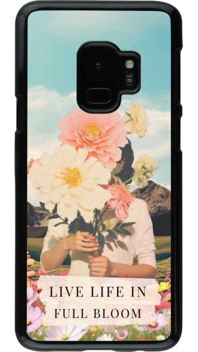 Samsung Galaxy S9 Case Hülle - Live life in full moon Spring 2026