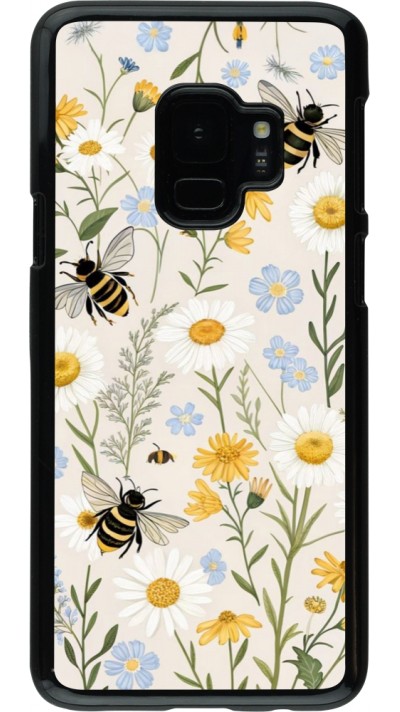 Samsung Galaxy S9 Case Hülle - Pattern bees Spring 2026