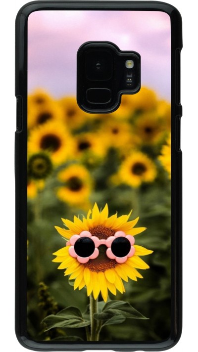 Samsung Galaxy S9 Case Hülle - Sunflower with glasses Spring 2026