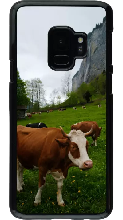 Coque Samsung Galaxy S9 - Fête Nationale Suisse Vaches