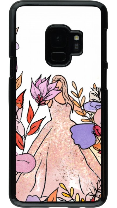 Coque Samsung Galaxy S9 - Taylor Swift Sketch - White