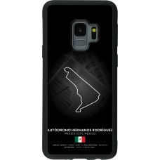Samsung Galaxy S9 Case Hülle - Silikon schwarz F1 Track 2025 Mexico
