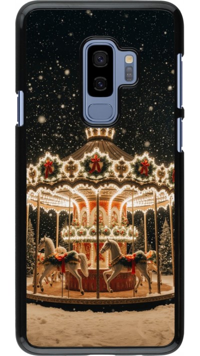 Samsung Galaxy S9+ Case Hülle - Christmas 25 Carousel