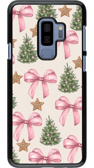 Samsung Galaxy S9+ Case Hülle - Christmas 25 Vintage Ribbons