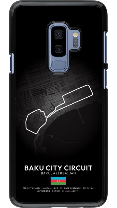 Samsung Galaxy S9+ Case Hülle - F1 Track 2025 Azerbaijan