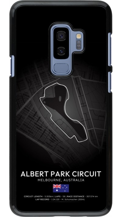 Samsung Galaxy S9+ Case Hülle - F1 Track 2025 Melbourne