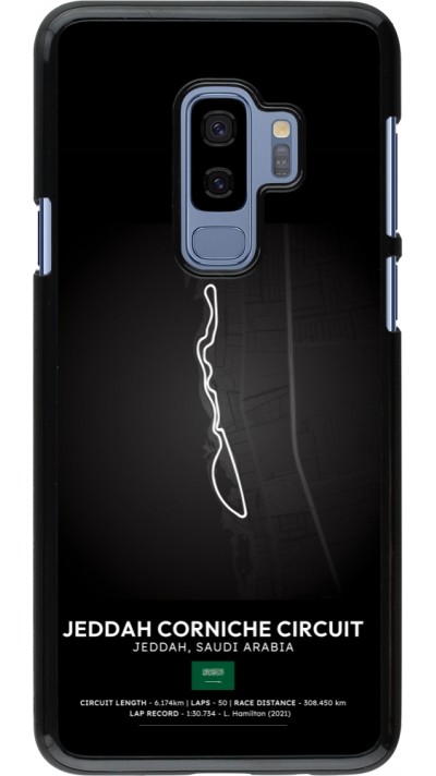 Samsung Galaxy S9+ Case Hülle - F1 Track 2025 Saudi Arabia
